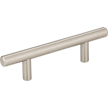 Kasaware 136 mm (5-3/8") O.L. Cabinet Pull, 3" center to center, SN , K2943SN-2